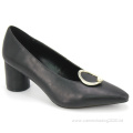 New ladies pointed toe shoes high satin sexy